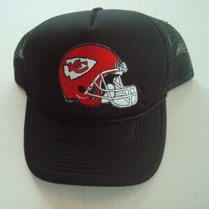 KANSAS CITY CHIEFS TRUCKER HAT ROPE‎ HAT CAP VINTAGE